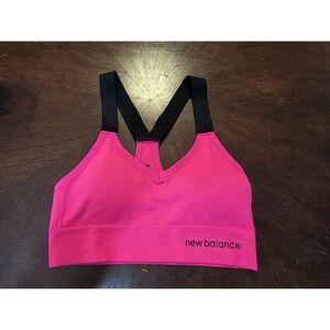 New Balance Pink Sports Bra Size S /P